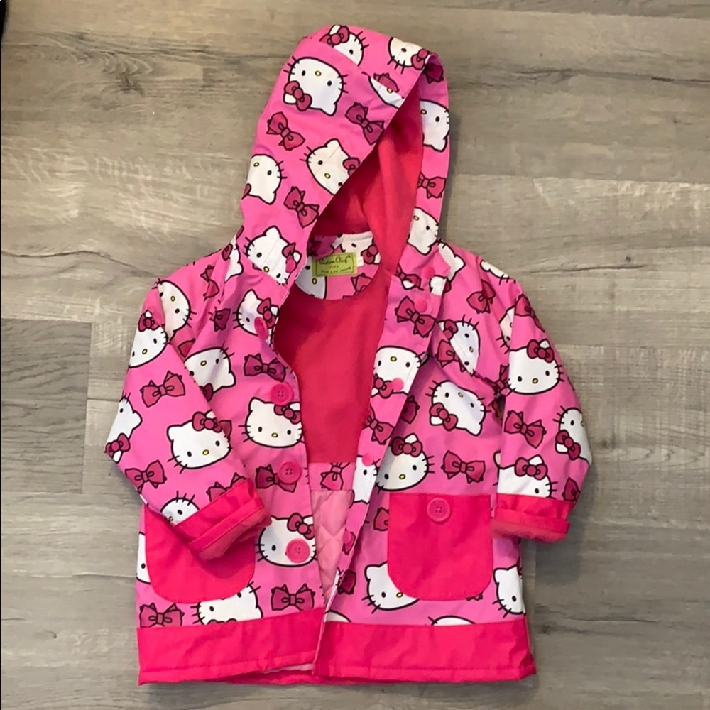 Hello Kitty rain coat or rain jacket size 3T